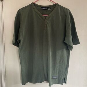 vintage patagonia henley short-sleeve